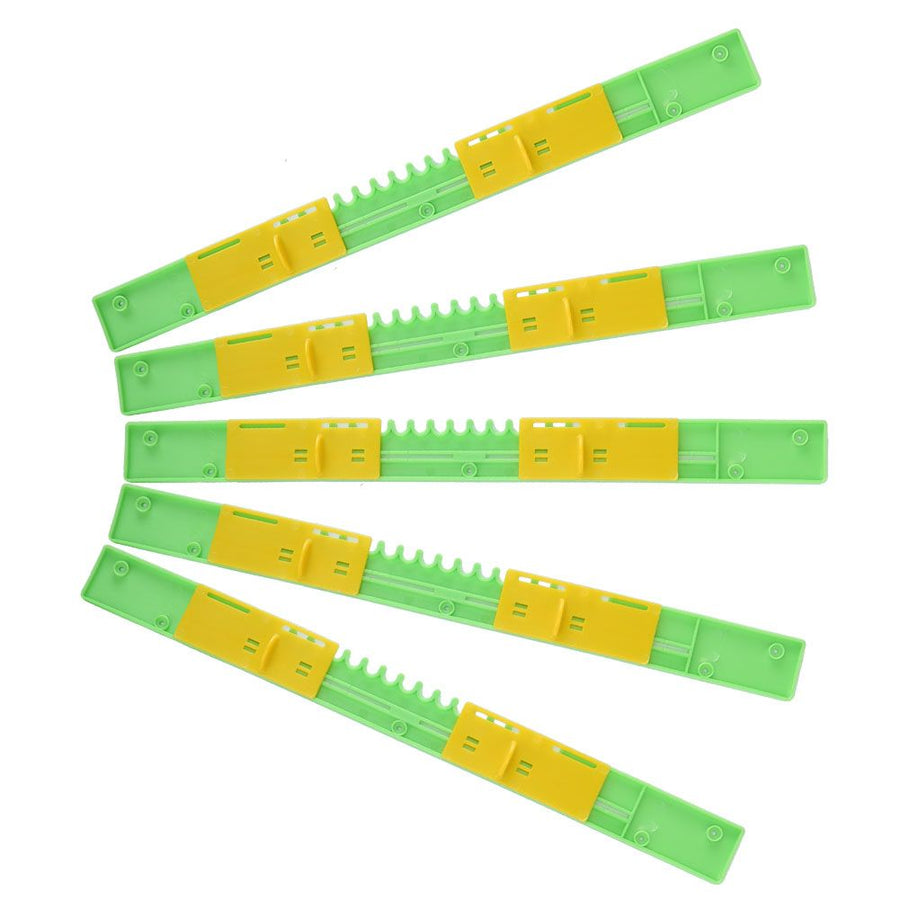 5Pcs Set Plastic Beehive Door Anti‑Escape Entrance Gate Guard Beekeeping Accessory 45cm