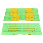 5Pcs Set Plastic Beehive Door Anti‑Escape Entrance Gate Guard Beekeeping Accessory 45cm