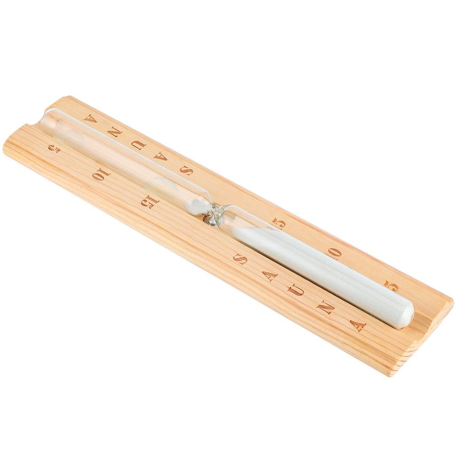 Wooden Sauna Hourglass 15 Minutes Sand Timer Countdown Clock Accessory for Sauna Spa Room