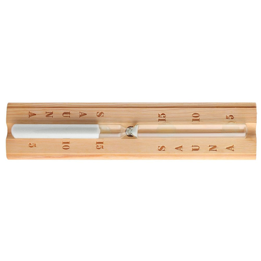Wooden Sauna Hourglass 15 Minutes Sand Timer Countdown Clock Accessory for Sauna Spa Room