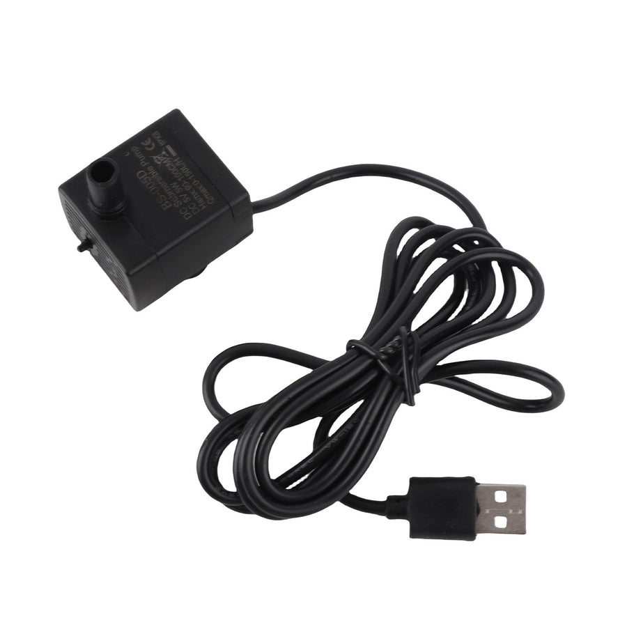 5V Hydroponics Indoor Miniature Fountain Landscape Water Pump Cable for Pond Fish Tanks