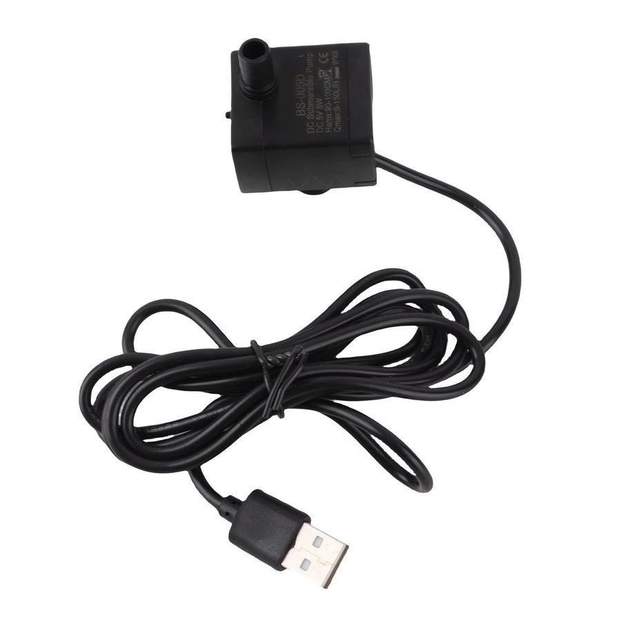 5V Hydroponics Indoor Miniature Fountain Landscape Water Pump Cable for Pond Fish Tanks