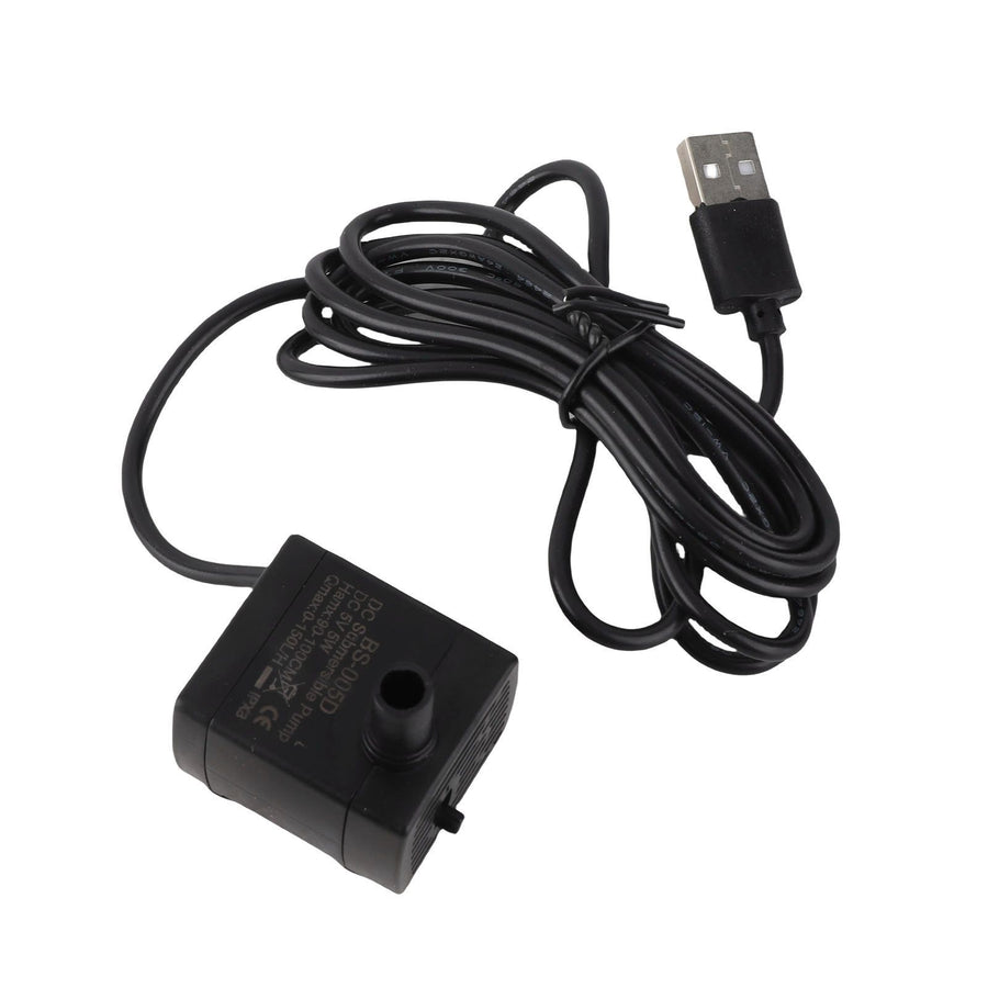 5V Hydroponics Indoor Miniature Fountain Landscape Water Pump Cable for Pond Fish Tanks