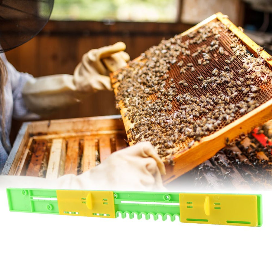 5 Pcs Durable Beehive Door Entrance Gate AntiEscape Beekeeper Plastic Tool(10 Frames for Chinese European 41cm)