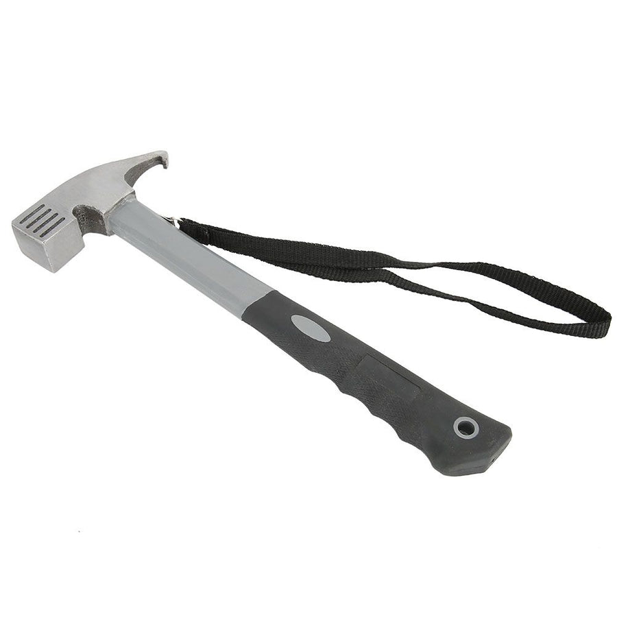 Outdoor Multifunction High Carbon Steel Camping Hammer Tent Pegs Stake Nail Puller Remover