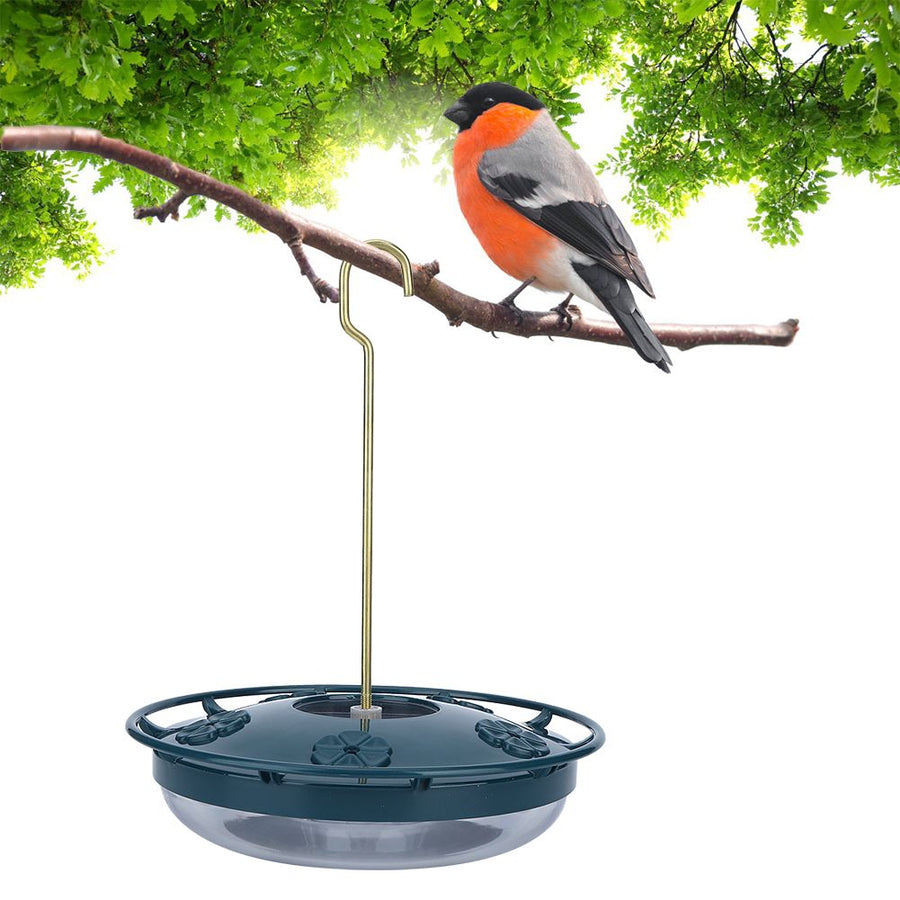 Plastic Bird Feeder Automatic Intelligent Large Capacity Hanging Bird Feeding Device