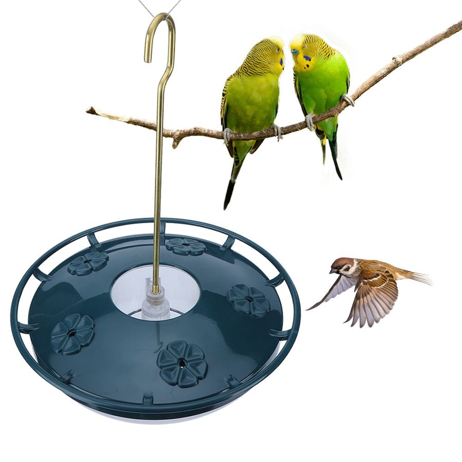 Plastic Bird Feeder Automatic Intelligent Large Capacity Hanging Bird Feeding Device