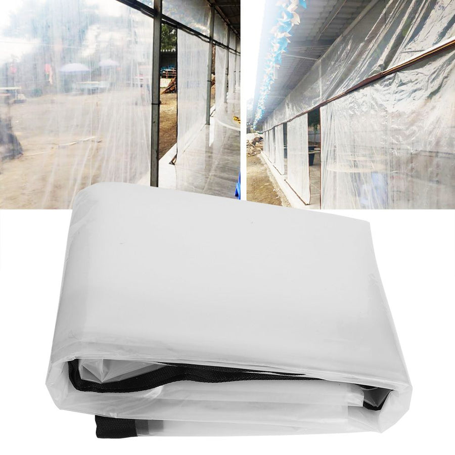 Rainproof Cloth Polyethylene Tarp Plant Freeze Rain Protection Cover for Chicken Farm Swimming Pool Outdoor 2x4m