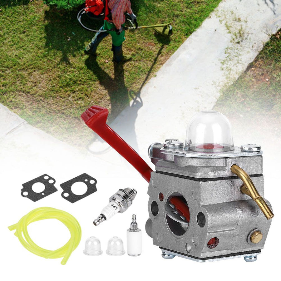 Garden Lawn Mover Trimmer Carburetor Kit for Homelite UT‑33600A 26cc EHCPS 0264AT 0264OF