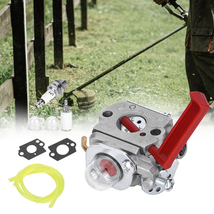 Garden Lawn Mover Trimmer Carburetor Kit for Homelite UT‑33600A 26cc EHCPS 0264AT 0264OF