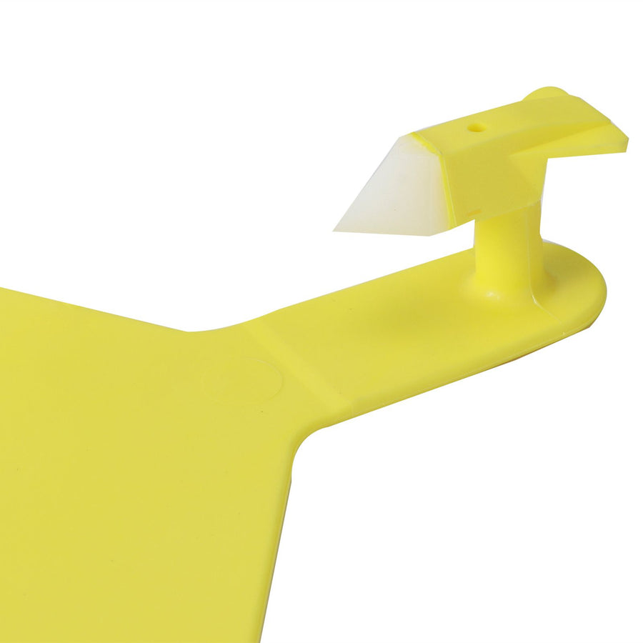 25PCS Livestock Cow Cattle Blank OnePiece Ear Tag Signs without Word Farm Animal Identification Card(M: 8.1x6.1CM )
