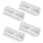 4pcs Parrots Feeder Pet Bird Hanging Food Water Bowl Pigeons Stand Cage Feeding Tools