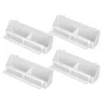 4pcs Parrots Feeder Pet Bird Hanging Food Water Bowl Pigeons Stand Cage Feeding Tools