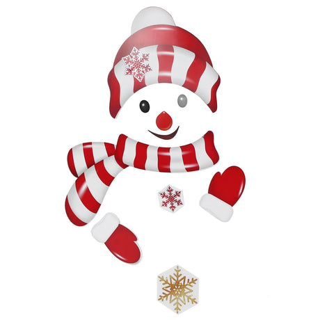 Funny Christmas refrigerator sticker set in waterproof PVC, 19 pieces, image 6