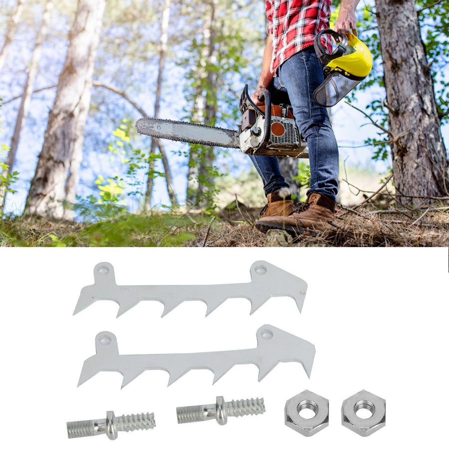 2Set Chainsaw Bumper Bolt Spike Nut Kit for Stihl 017 018 020 021 023 025 MS170 MS180 MS192T