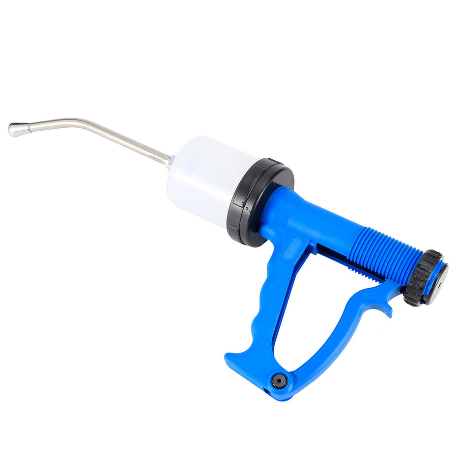 Veterinary Adjustable Continuous Syringe Animal Feeding Oral On Injection Tool for Livestock Pig Cattle Sheep200ml