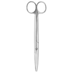 18cm Stainless Steel Scissor Veterinary Pet Farm Animal Curved Round Scissors Household Tool