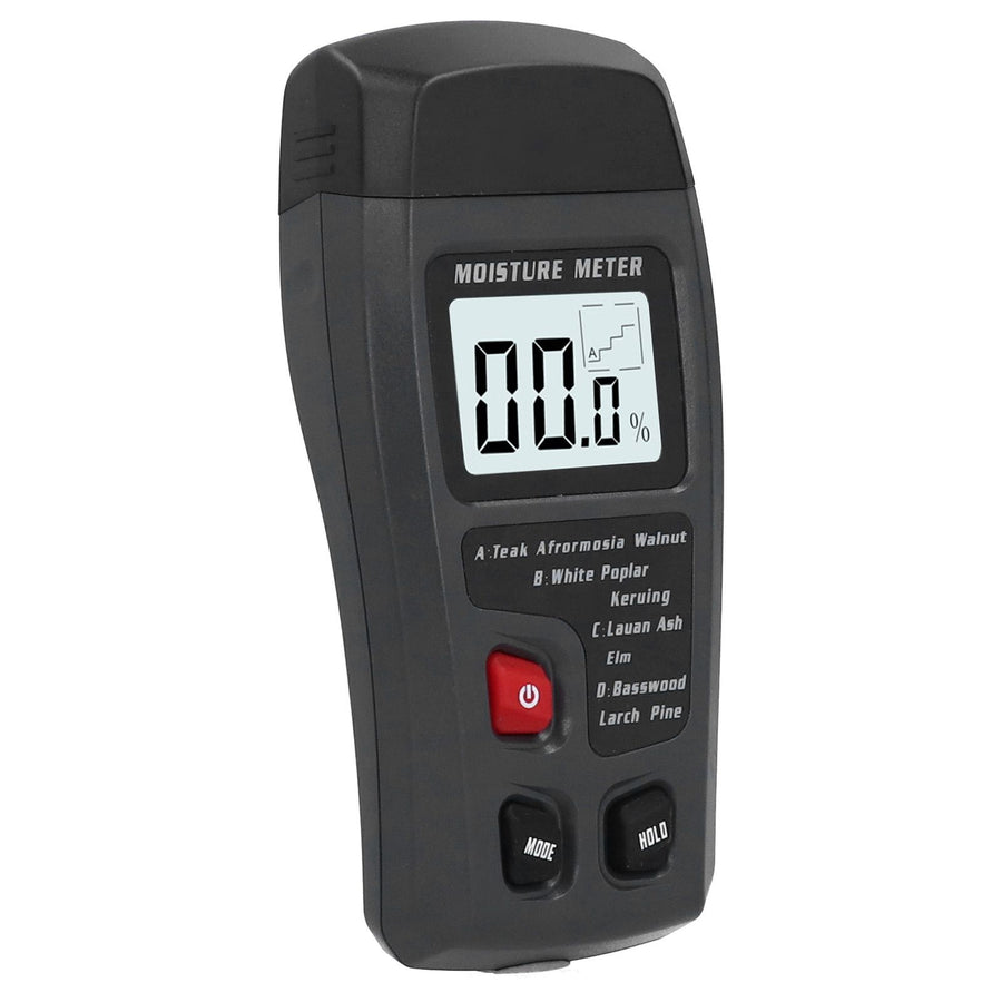 Wood Moisture Meter Handheld LED Digital Humidity Tester Detector Moisture Measuring Tool