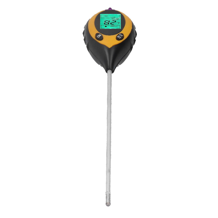 4 in1 Soil Tester Digital Humidity PH Illuminance MultiFunctional Sensor for Graden Farm Lawn