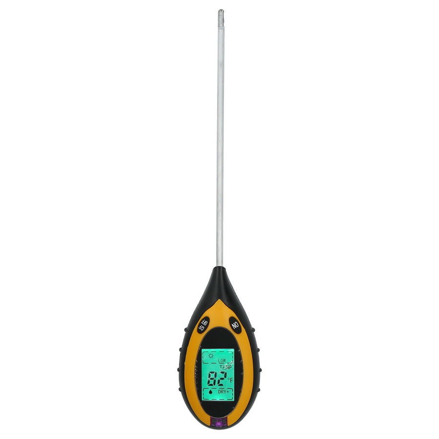 4 in1 Soil Tester Digital Humidity PH Illuminance MultiFunctional Sensor for Graden Farm Lawn