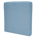Household Square Soft Yoga Floor Cushion Removable Washable Meditation Mat CushionBlue 40 x 40 x 6cm (L x W x H)