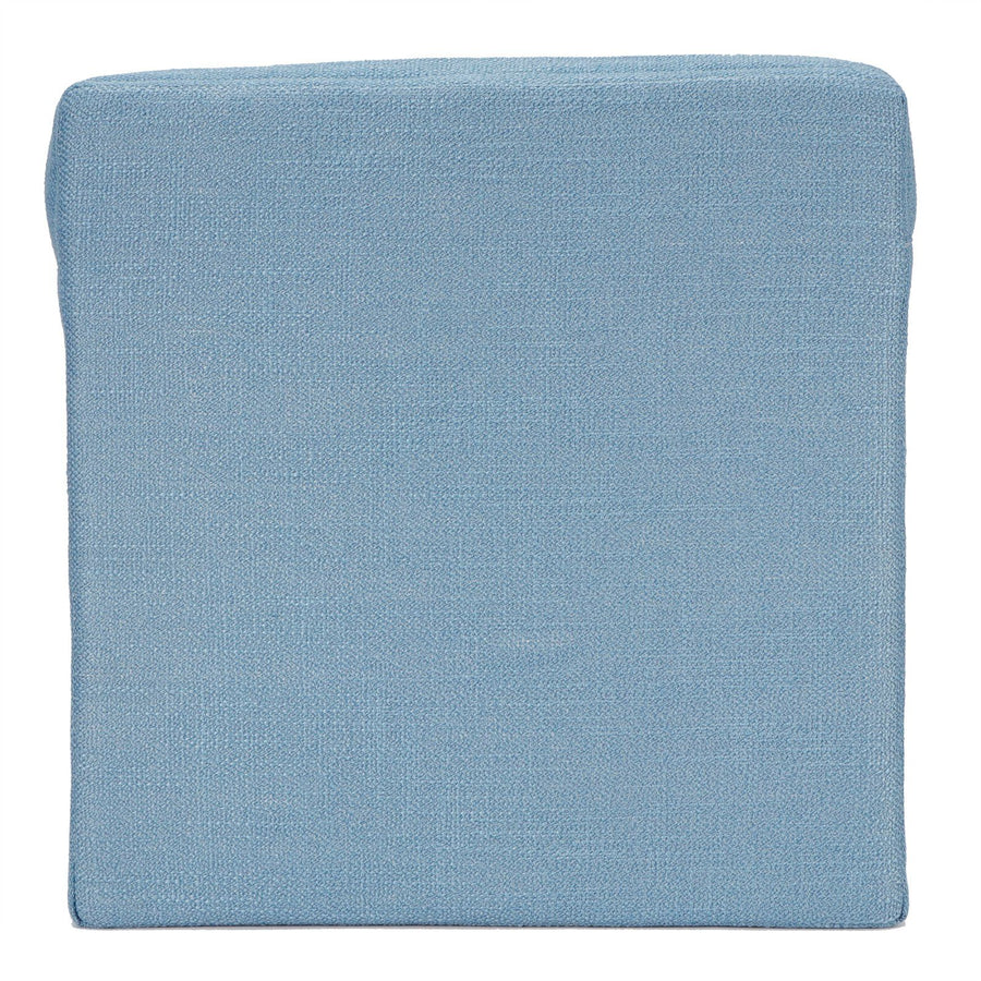 Household Square Soft Yoga Floor Cushion Removable Washable Meditation Mat CushionBlue 40 x 40 x 6cm (L x W x H)