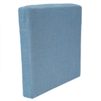 Household Square Soft Yoga Floor Cushion Removable Washable Meditation Mat CushionBlue 40 x 40 x 6cm (L x W x H)