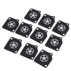 10Pcs/Set Carburetor Diaphragm Gasket Kit Repair Parts for ZAMA 180 S210 MS230 MS250 Chainsaw