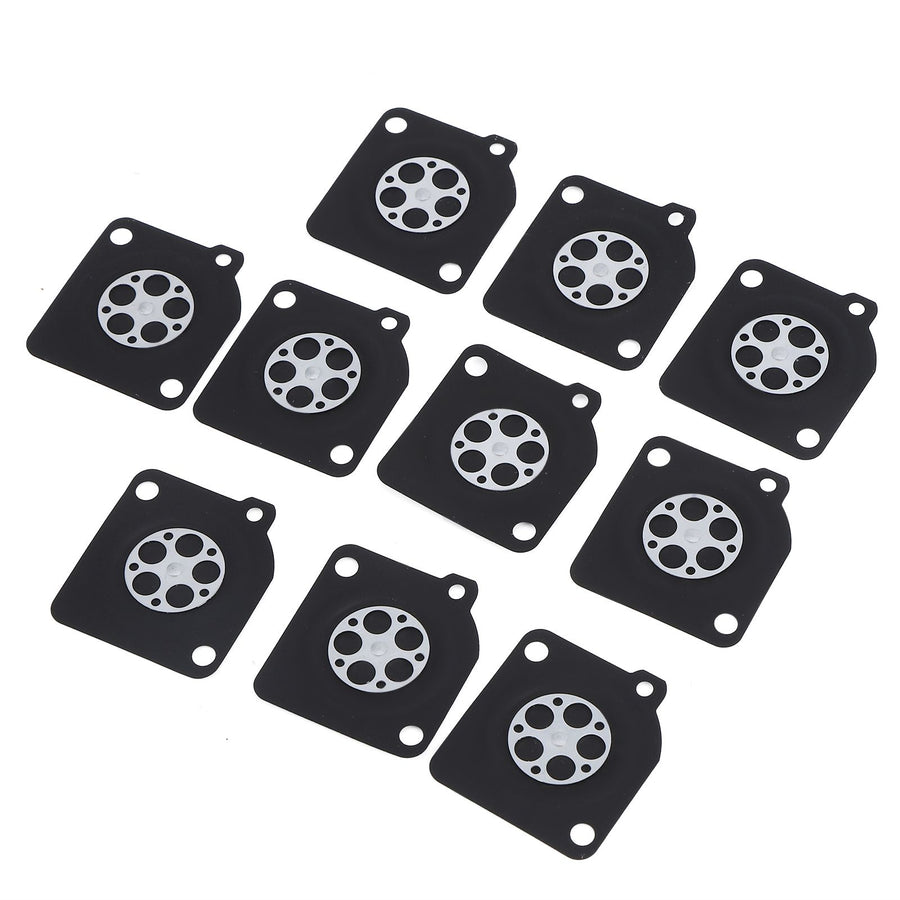 10Pcs/Set Carburetor Diaphragm Gasket Kit Repair Parts for ZAMA 180 S210 MS230 MS250 Chainsaw