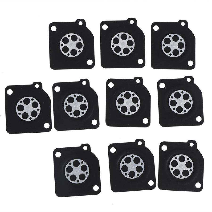 10Pcs/Set Carburetor Diaphragm Gasket Kit Repair Parts for ZAMA 180 S210 MS230 MS250 Chainsaw