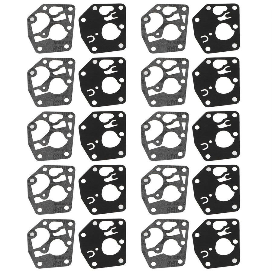 10Set Carburetor Diaphragm Gasket Kits Repairing Accessory for Briggs &amp; Stratton 795083