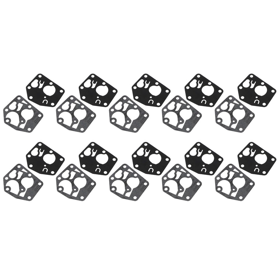 10Set Carburetor Diaphragm Gasket Kits Repairing Accessory for Briggs &amp; Stratton 795083