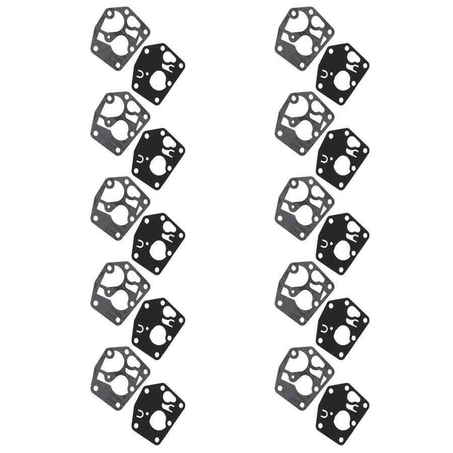 10Set Carburetor Diaphragm Gasket Kits Repairing Accessory for Briggs &amp; Stratton 795083