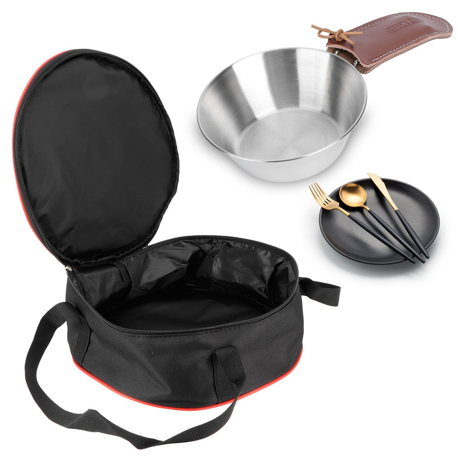 Bowl Food Tableware Storage Bags Barbecue Dinnerware Storage Containers for Picnic
