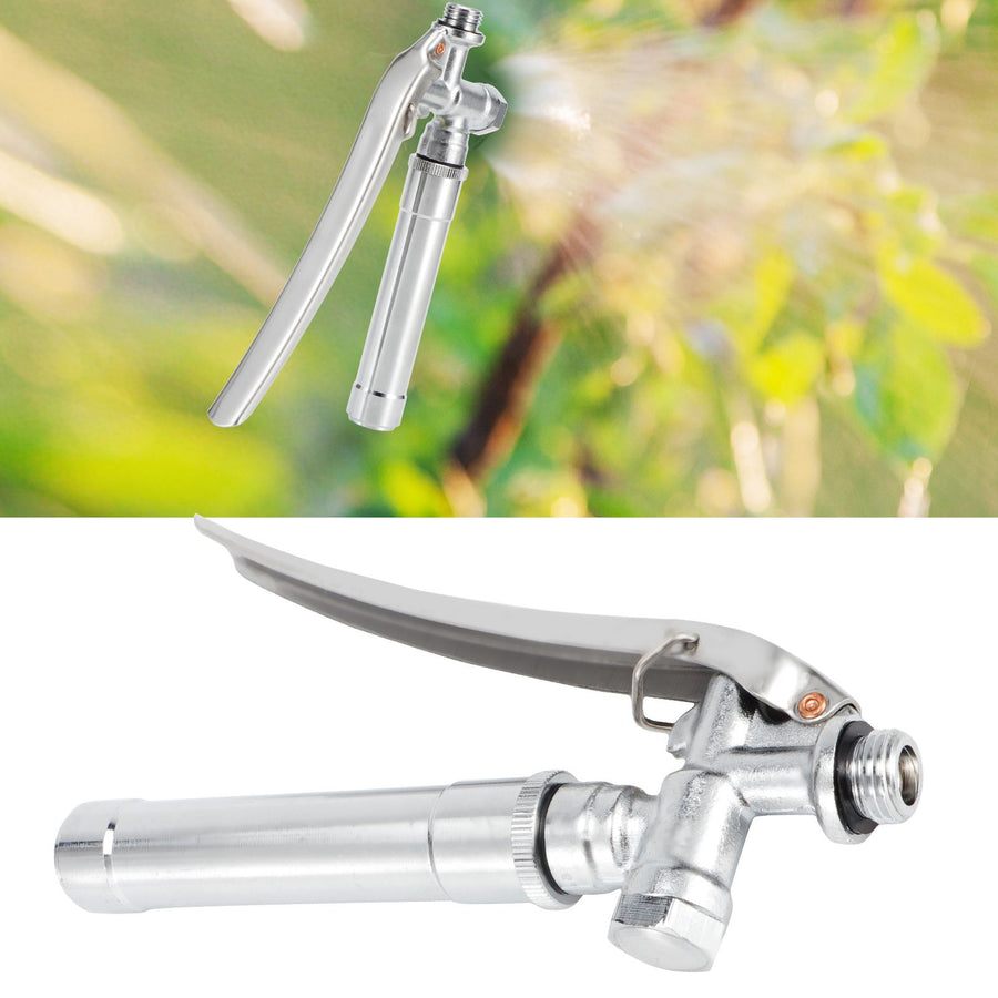 Sprayer Handle Stainless Steel Agriculture High Pressure Water Gun with Filter Switch