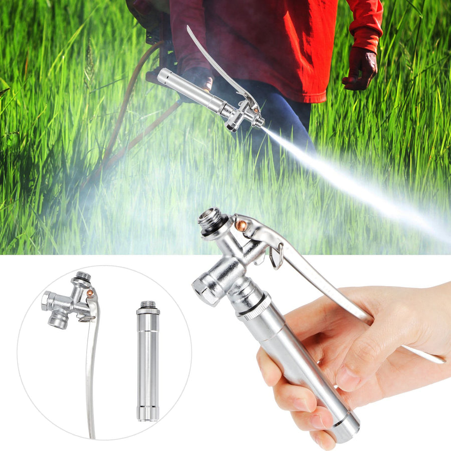 Sprayer Handle Stainless Steel Agriculture High Pressure Water Gun with Filter Switch