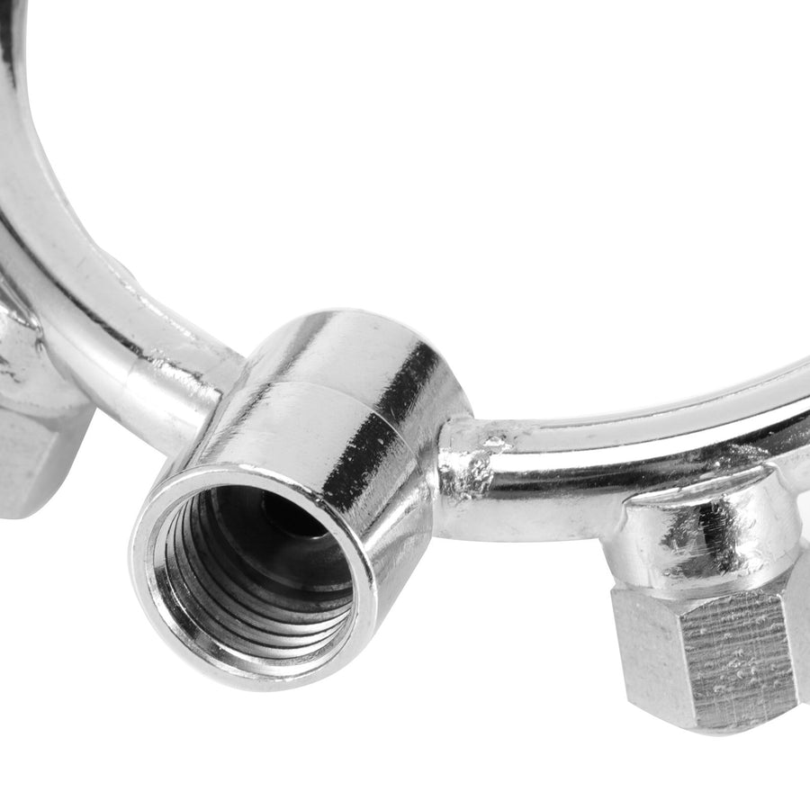 G1/4 Female Thread Misting Nozzle 5 Head Circular Garden Humidifying Round Atomizing Nozzle