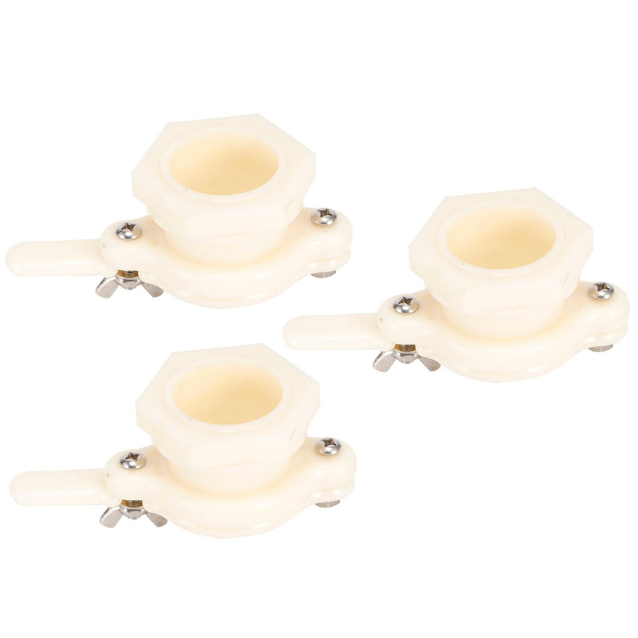 3Set Honey Tap Gate Valve Tools Honey Extractor Accessory Beekeeping Equipment Supply