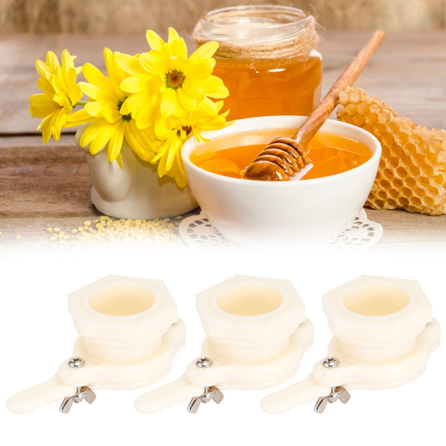 3Set Honey Tap Gate Valve Tools Honey Extractor Accessory Beekeeping Equipment Supply