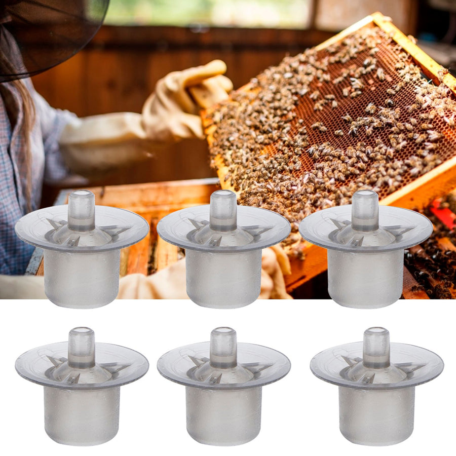 100Pcs Queen Bee Rearing Cell Cup Plastic Breeding Cage Beekeeping Accessory Supplies