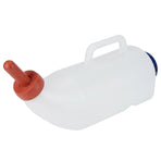4L Calf Milk Bottle with Handle Detachable Nipple Feeding Equipment Livestock Accessory