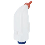 4L Calf Milk Bottle with Handle Detachable Nipple Feeding Equipment Livestock Accessory