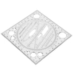 Multi Function Drawing Ruler Acrylic Art Design Woodworking Template Ruler Carpenter Tool