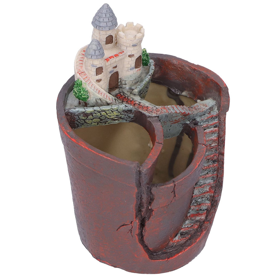 Succulent Plants Flowerpot Resin Mini House Flower Planter Container Home Decor