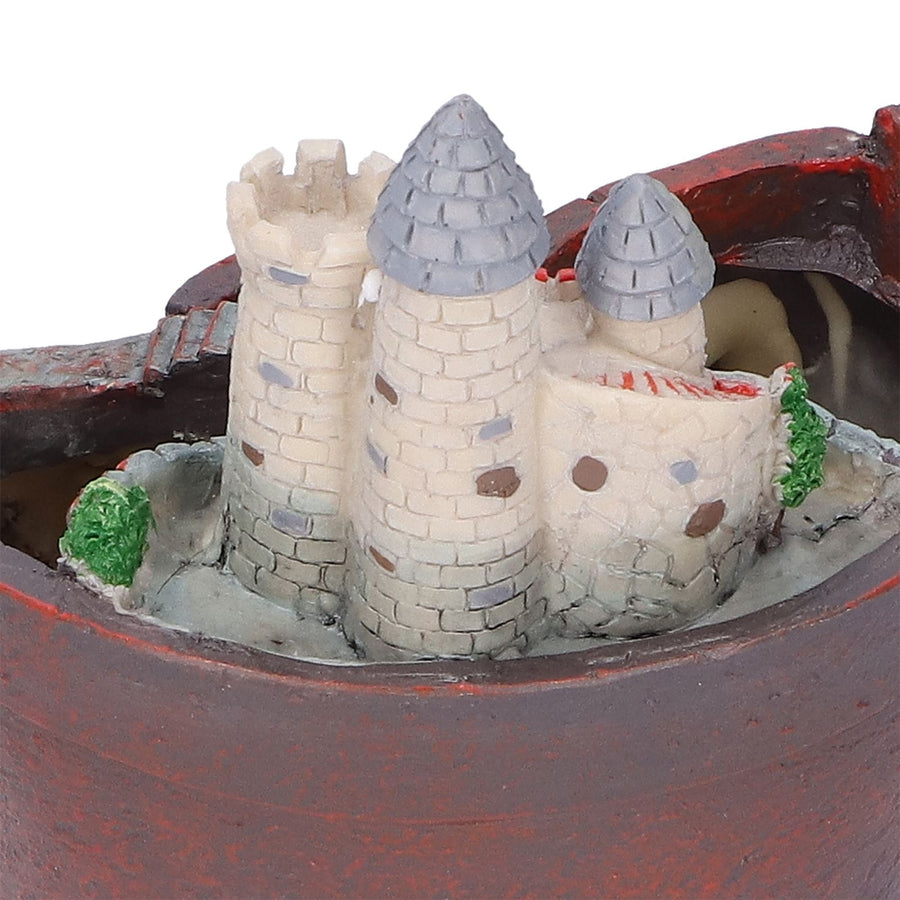 Succulent Plants Flowerpot Resin Mini House Flower Planter Container Home Decor