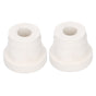 2Pcs Ladder Rubber Stopper Bumper Replacement Safety Guard Swimming Pool Supplies