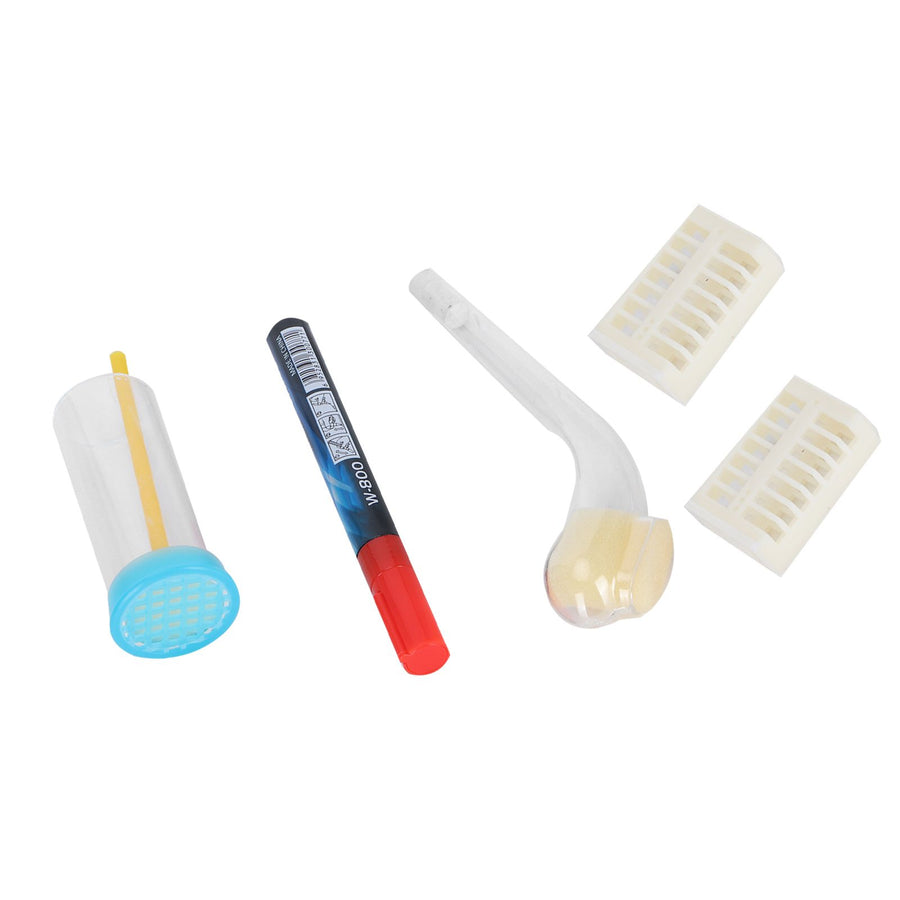 Queen Bee Marking Pen Set with Marker Bottle Catcher Cage Beekeeping Accessories