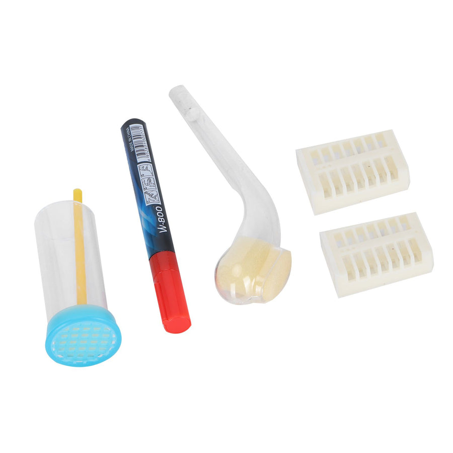 Queen Bee Marking Pen Set with Marker Bottle Catcher Cage Beekeeping Accessories