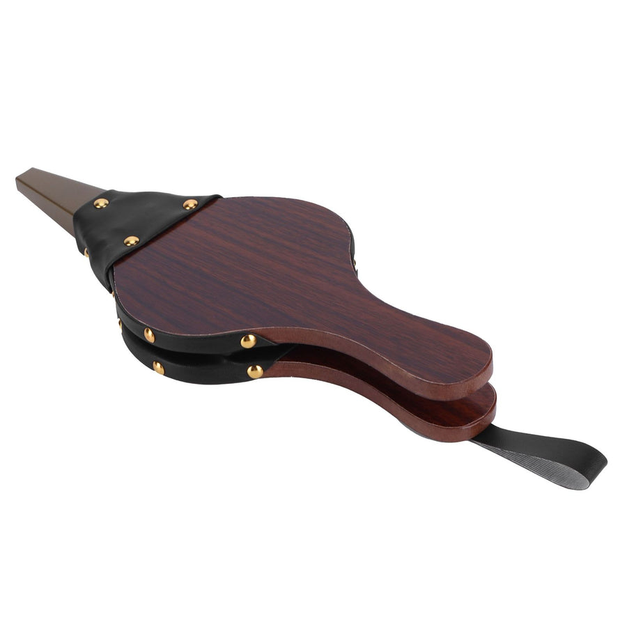 Manual Fireplace Bellow Wooden Barbecue Air Blower Outdoor Camping BBQ Accessory