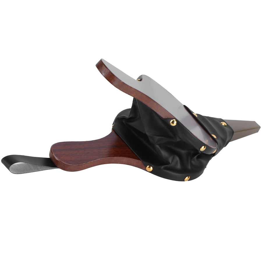 Manual Fireplace Bellow Wooden Barbecue Air Blower Outdoor Camping BBQ Accessory
